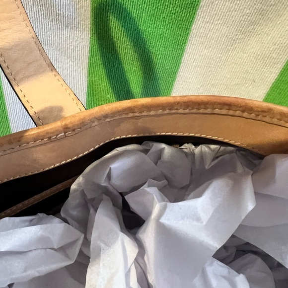 Coach Brown Signature Tote Bag - Picture 6 of 10